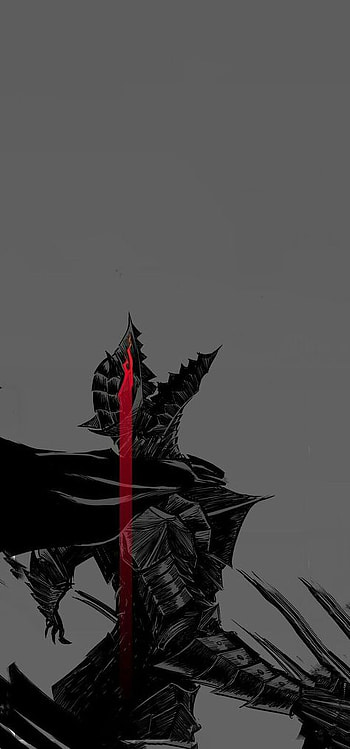 Guts, Art, Berserk, Manga HD phone wallpaper