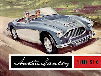 AUSTIN HEALEY 1957, retro, austin, vintage, cars HD wallpaper