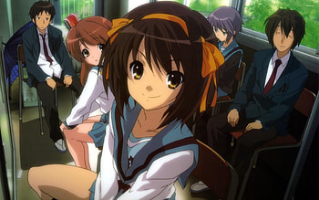 Melancholy of Haruhi Suzumiya, Anime HD wallpaper