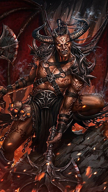 Devil, Demon HD phone wallpaper