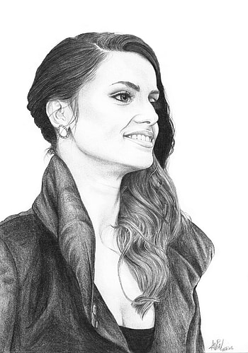 Charlotte Riley, ArtStation, Movies HD phone wallpaper