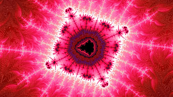 Trippy Psychedelic Fractal, trippy, psychedelic, trance, pink, red, Abstract, fractal HD wallpaper