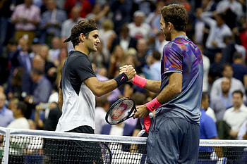 Roger Federer, Juan Martin del Potro HD wallpaper