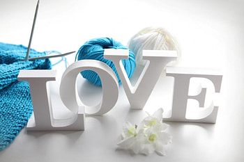 blue, abstract, graphy, love HD wallpaper
