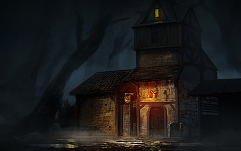 Building, Dark HD wallpaper