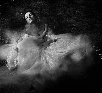 FANTASY, graphy, art, bw, woman, beauty HD wallpaper