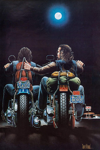 Brothers, biker HD phone wallpaper