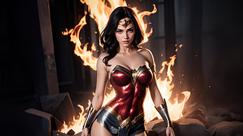 Wonder Woman Aura Glory, wonder-woman, superheroes, artwork, artist, digital-art, deviantart HD wallpaper