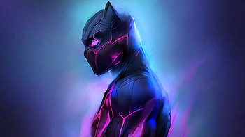 Black Panther Fanartwork, black-panther, superheroes, artist, artwork, digital-art, deviantart HD wallpaper