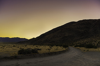 Nature, Twilight, Road, Dusk, Hill, Winding, Sinuous HD wallpaper