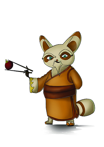 Michael Carstairs, Master Shifu, Fan art HD phone wallpaper