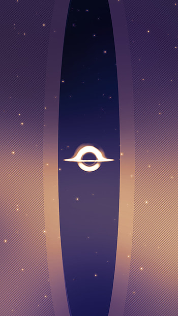 Sunset BlackHole Mob, space, Abstract, artistic HD phone wallpaper