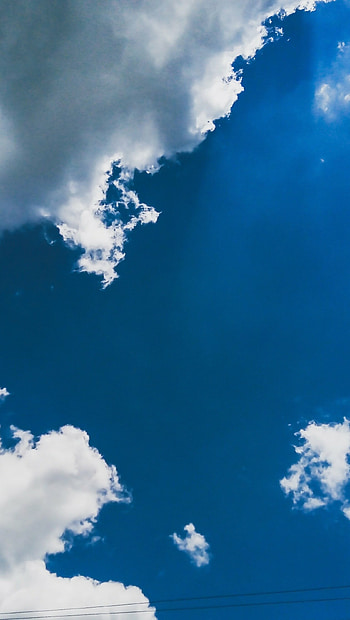 Clouds in the sky, , Nature, Clouds HD phone wallpaper
