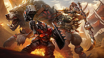 Warcraft Orc , Fantasy creatures, Epic backgrounds, Powerful warriors HD wallpaper