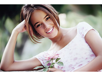 smile, young, happy, girl, beauty HD wallpaper