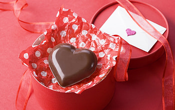 Holidays, Food, Hearts, Chocolate, Love, Valentine's Day HD wallpaper