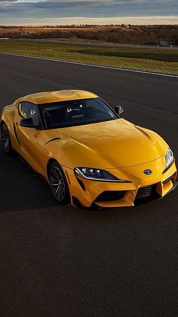 Toyota Supra, Luxury sports car, Mobile , Top-tier performance HD phone wallpaper