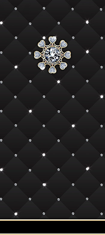 Black Shine Diamond 2, art, pastel, premium, symmetry, luxury, leather HD phone wallpaper