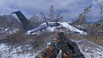 Metro Exodus, Plane Crash HD wallpaper