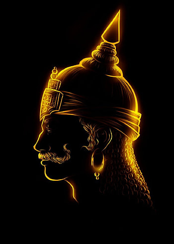 Maharana Pratap, art, India HD phone wallpaper