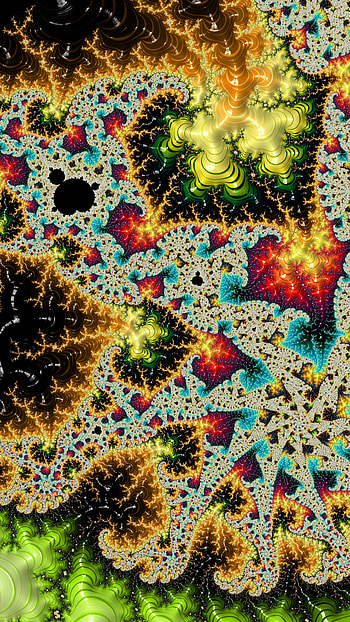 Fractal Art Trippy Psychedelic Background for Smart, trippy, colorful, colors, psychedelic, Abstract, fractal HD phone wallpaper