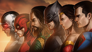 Justice League, , DC, Superheroes HD wallpaper