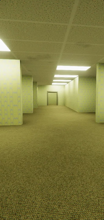 Backrooms, fixture, parking HD phone wallpaper
