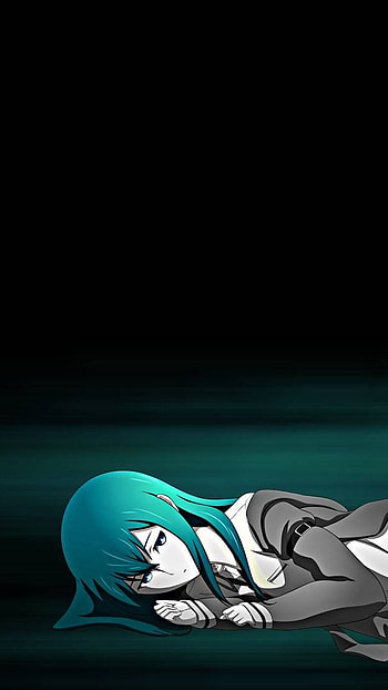 Depressing, Alone, Girl, anime HD phone wallpaper
