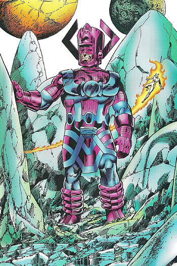 Galactus, Art of Marvel, Cosmic entity, Abstract representation HD phone wallpaper
