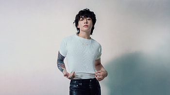 Jungkook BTS - Stylish Background, Jungkook (Singer), music, BTS HD wallpaper
