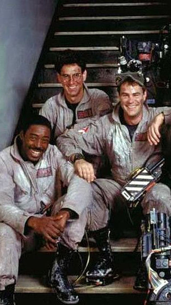 Boys in Grey!, ProtonPack, Egon, Ghostbusters, Winston, BoysinGrey, Proton, Trap, Ray, Spengler, Ghostbusters1984 HD phone wallpaper