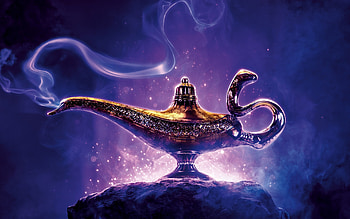 Genie, Aladdin 2019, Genie's Lamp HD wallpaper