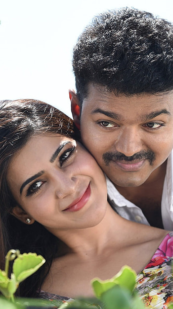 Vijay , Samantha, vijay HD phone wallpaper
