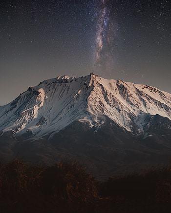 Summit, glacier, nature HD phone wallpaper