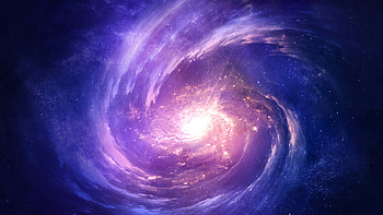 Deep Space Purple Space Art, purple, space, stars, galaxy, artist, artwork, art, digital-art HD wallpaper