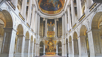 France, Gold marble buildings, Palace of Versailles, Travels HD wallpaper