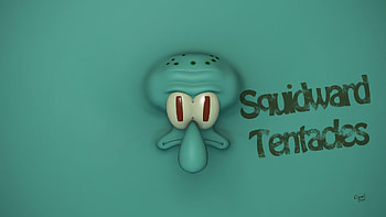 Squidward – SpongeBob SquarePants Background, TV Show, SpongeBob SquarePants, Squidward Tentacles HD wallpaper