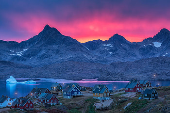 Tasiilaq, Greenland HD wallpaper