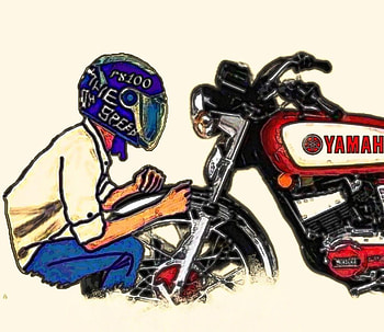 Yamaha Rx100. Yamaha rx100, Yamaha rxz, Yamaha rx 135 HD wallpaper