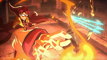 Solo Leveling — Choi Jong-In & Lim Tae-Gyu: Flame Duel, Anime, Solo Leveling HD wallpaper