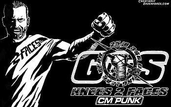 CM Punk 'It's Clobberin' Time' HD wallpaper