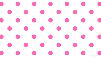 dots pink polka spots white hot pink HD wallpaper