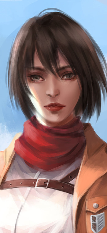 Mikasa Ackerman, Anime, Attack on Titan HD phone wallpaper