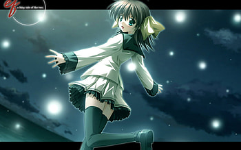 Ef - A tale of memories, series, walls, anime, school, life counts HD wallpaper