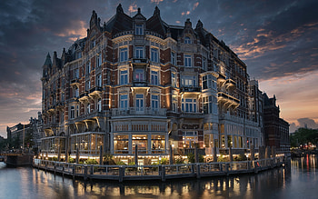 Amsterdam, Hotel De L& HD wallpaper