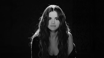 Selena Gomez Lose You To Love Me, selena-gomez, music, hoot, celebrities, girls, monochrome, black-and-white HD wallpaper