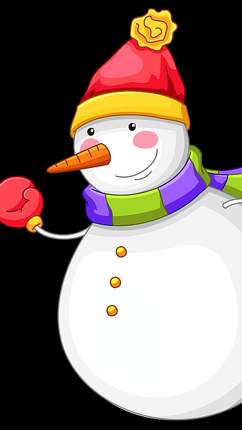 Snowman, Christmas Snowman HD phone wallpaper
