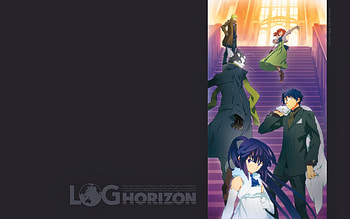 log horizon shiroe akatsuki nyanta anime HD wallpaper