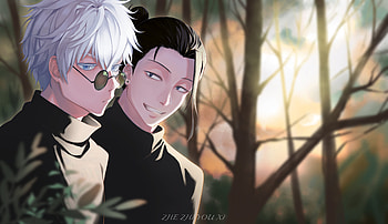 Satoru Gojo & Suguru Geto, Suguru Geto, Satoru Gojo, Anime, Jujutsu Kaisen, Gojo & Geto HD wallpaper
