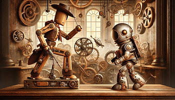 Steampunk Toy Story Characters, Toy Story, steampunk, gears, animation, vintage HD wallpaper